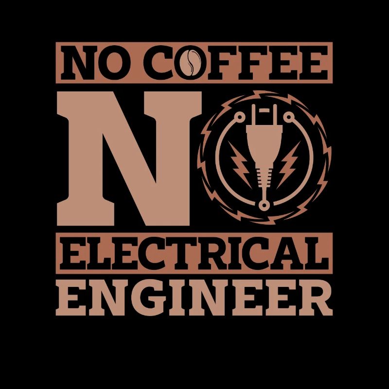 Electrical Engineer No Coffee Lineman Coffee Lover