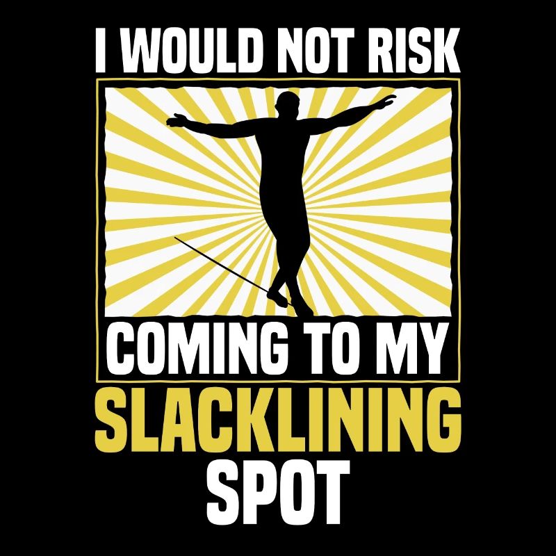 Je ne prendrais pas le risque de venir à mon spot de slackline