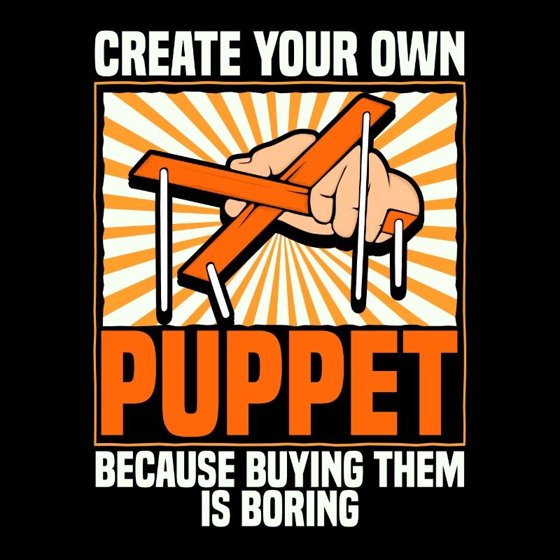 Create your own puppet because buying...