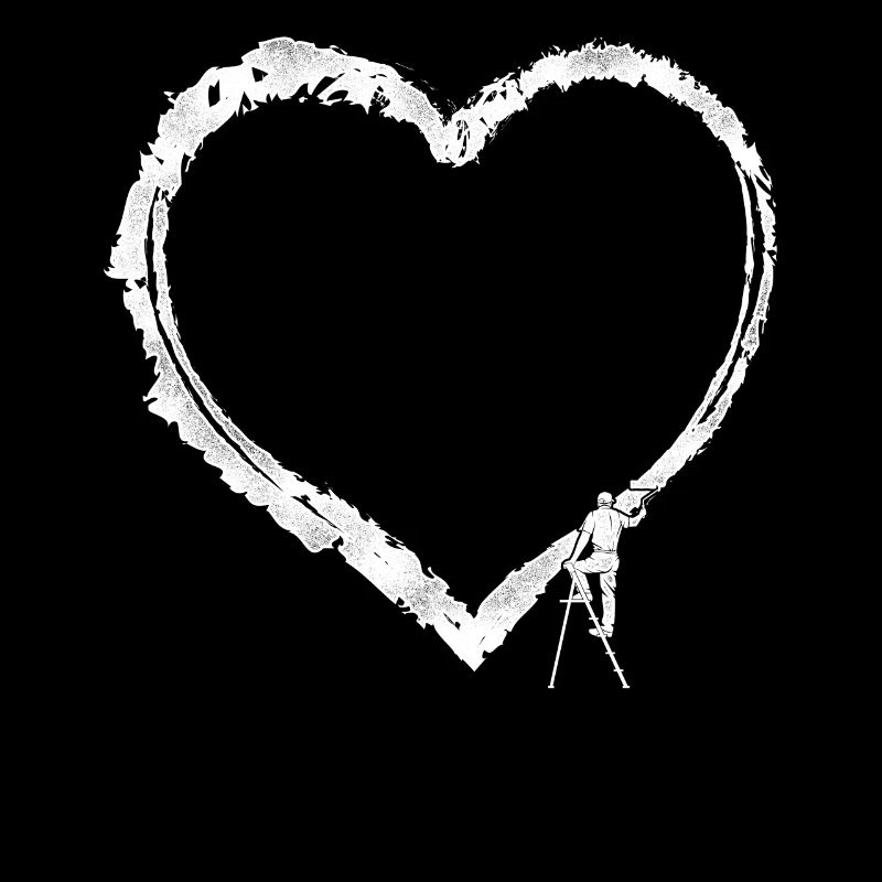 House Painter Decorator Heart