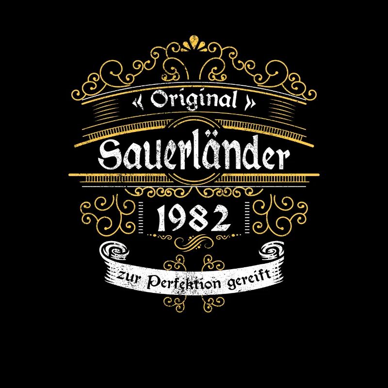 1982 Geburtstag Sauerländer Original Whiskey