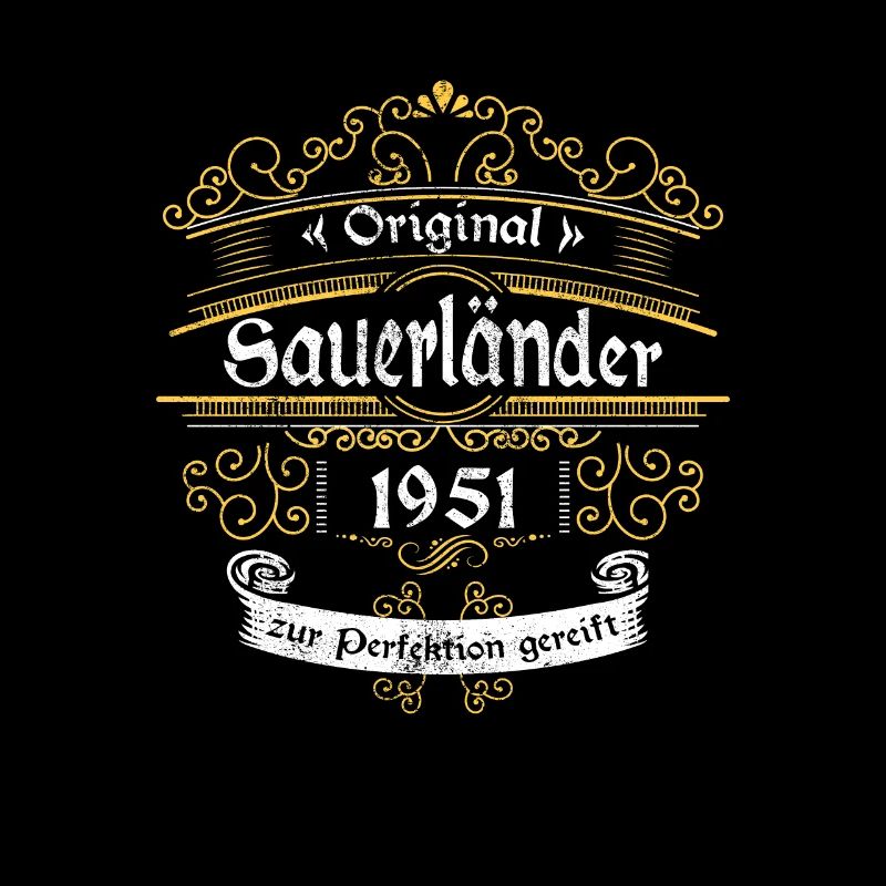 1951 Geburtstag Sauerländer Original Whiskey