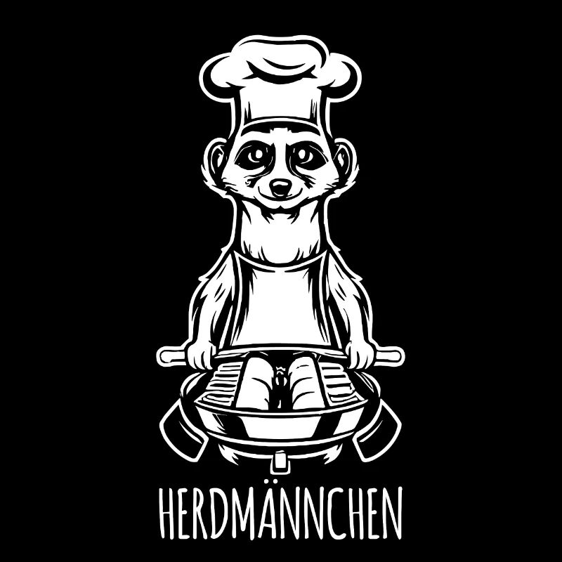 Herdmännchen Koch T-Shirt – Spaß in der Küche