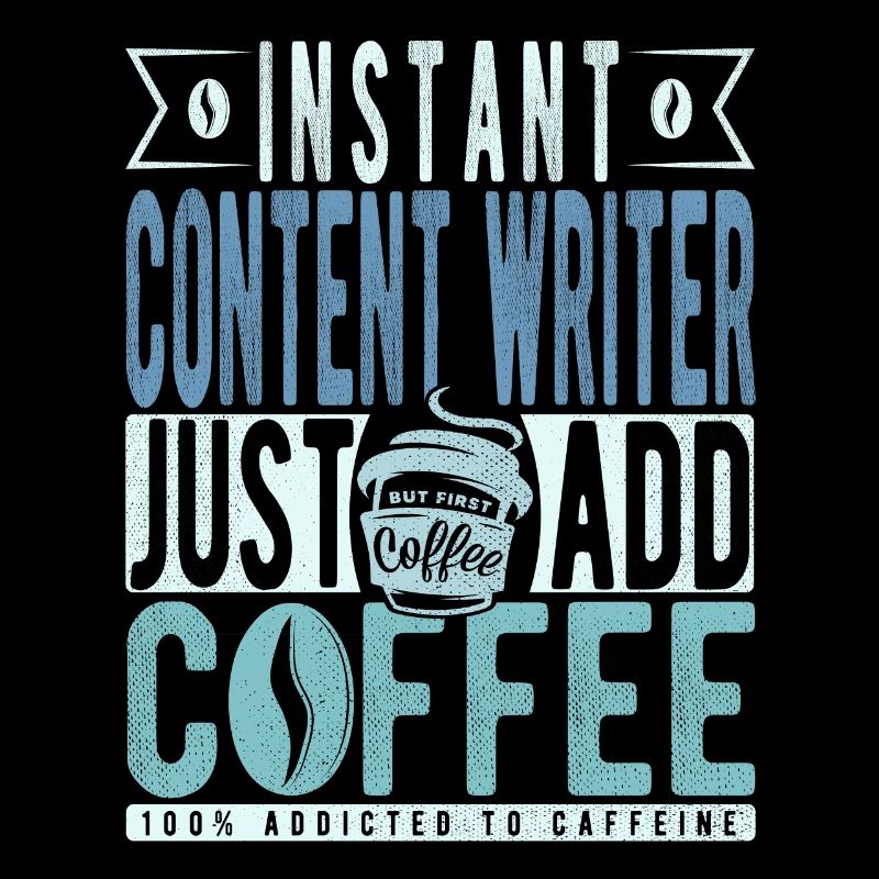 Rédacteur de contenu instantané Il suffit d’ajouter du café