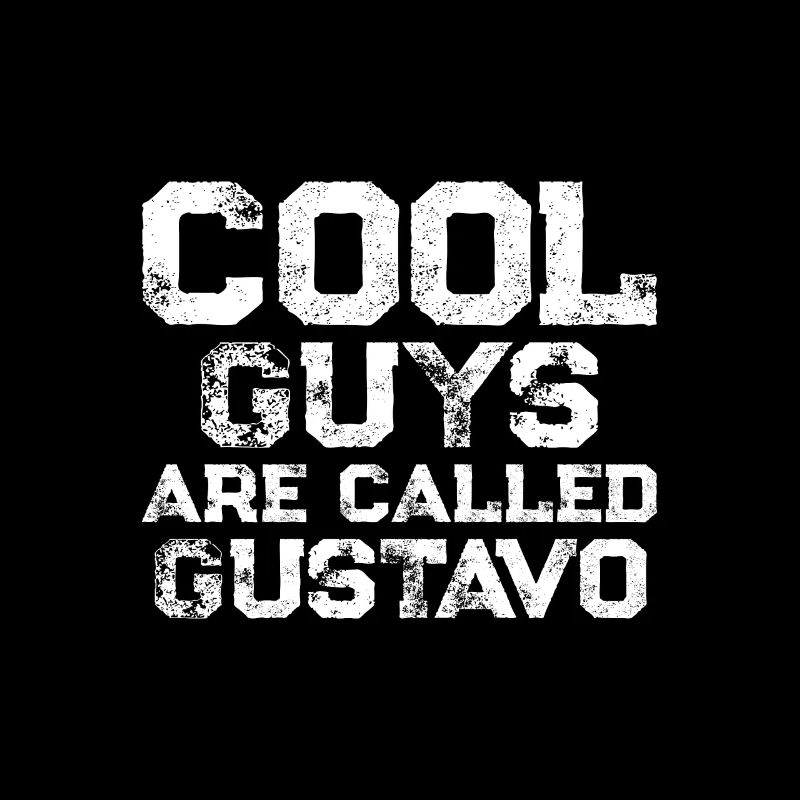 Les mecs cool s’appellent Gustavo
