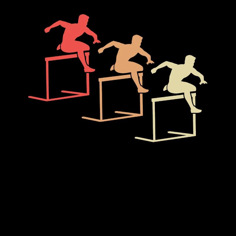 Cadeau d’Action de course d’obstacles coloré