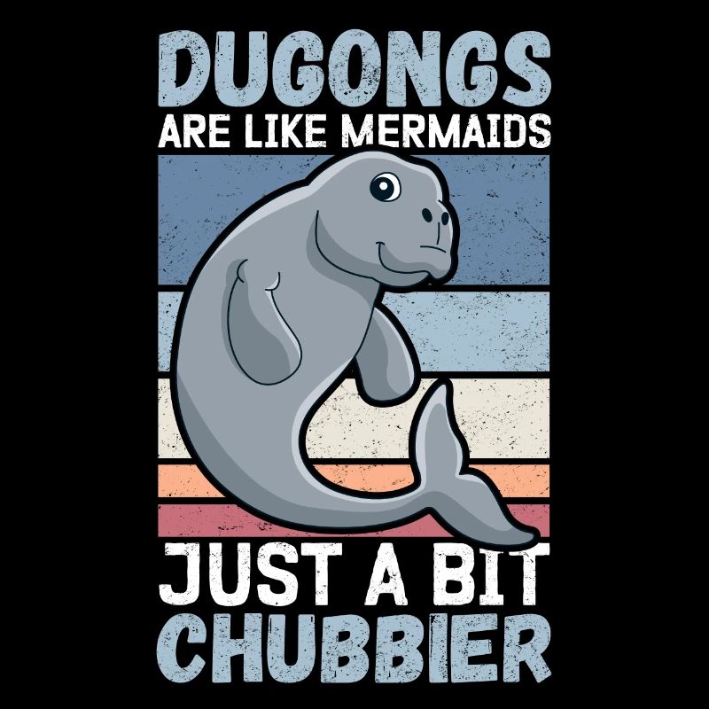 Dugong Pig Forktail Manatee Gift