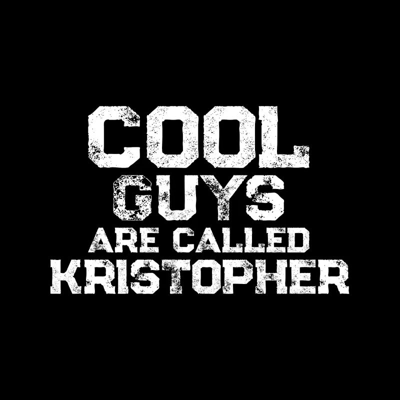 Les mecs cool s’appellent Kristopher