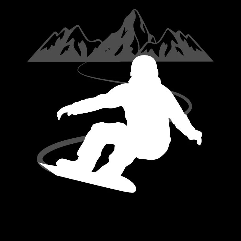 Snowboarder's panorama - pure summit atmosphere