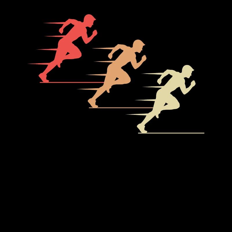 Colorful Sprinter Action Gift