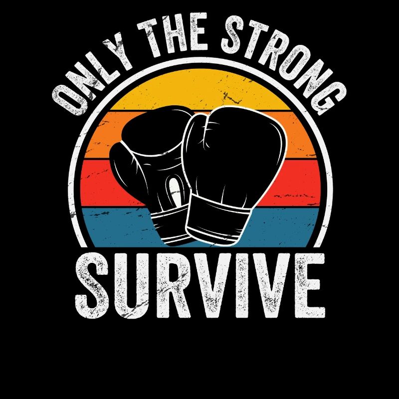 Seuls les forts survivent à la boxe