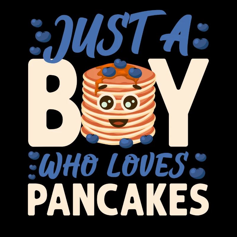 Pancake Lover Kids Boy Just A Boy