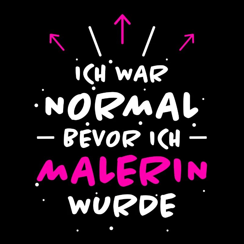 Malerin Spruch Malermeister Beruf Malerin Geschenk