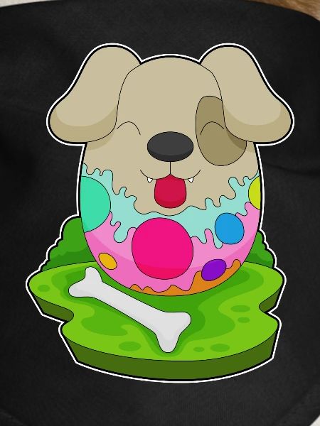 Dog Easter Easter Egg