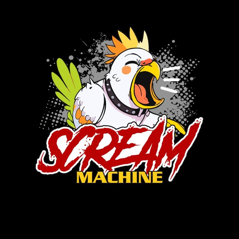 Calopsitte Scream Machine Perruche Calopsitte Lover