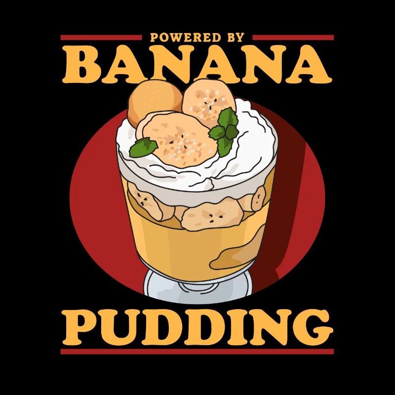 Bananenpudding Bananen Pudding Geschenk