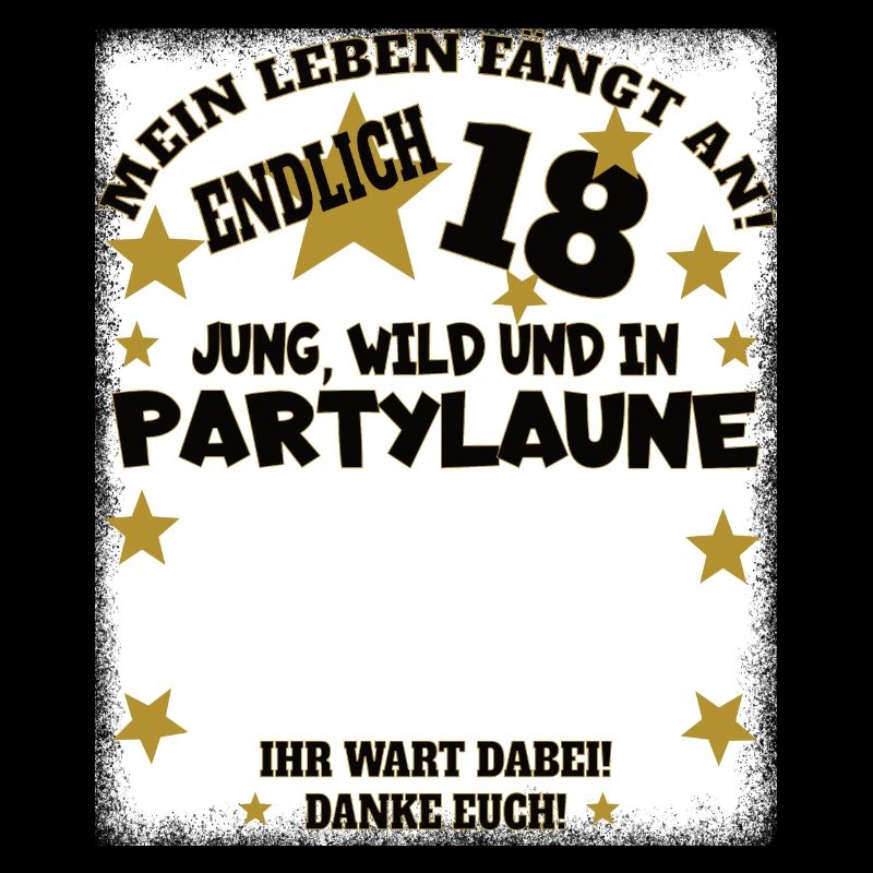 18. Geburtstag Mädchen & Junge Gästebuch