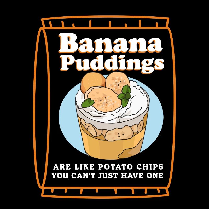 Bananenpudding Bananen-Pudding Geschenk