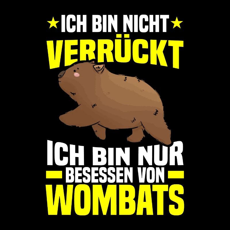 Wombat Marsupial Obsessed with Wombat