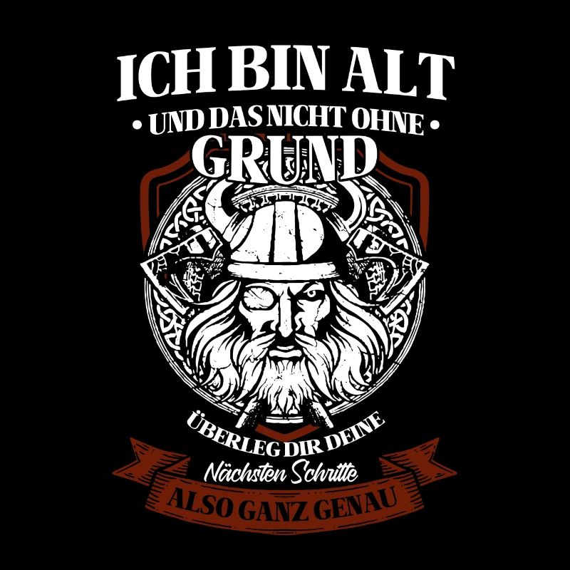 Wikinger Tshirt Viking Valhalla Walhalla Gott Odin