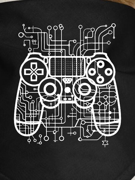 Gaming Controller Drawing