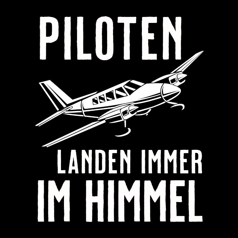 Flugzeug Tshirt Herren Helikopter Pilot Flieger