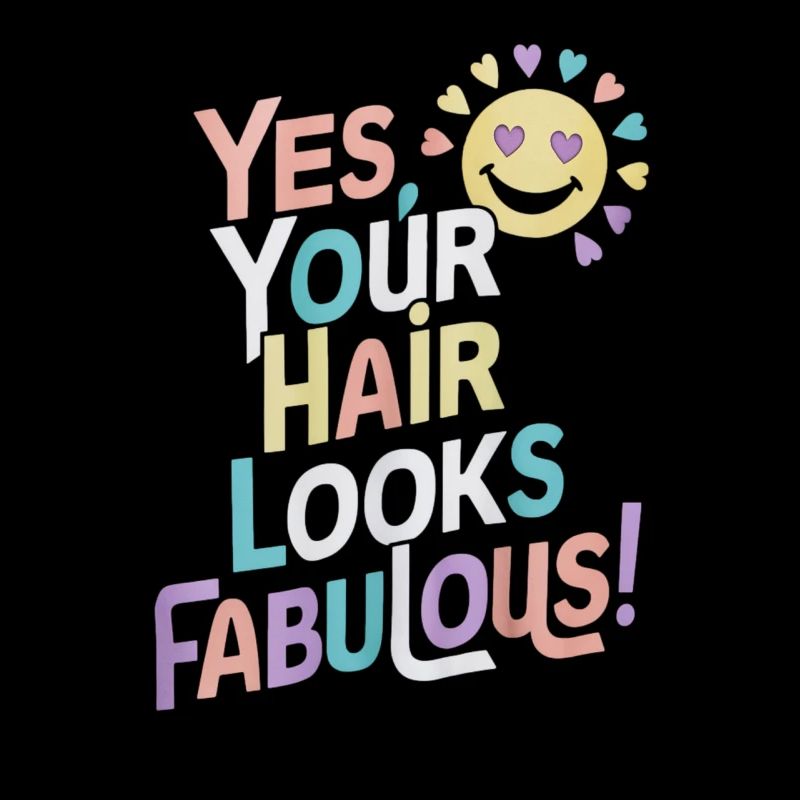 Oui, vos cheveux sont fabuleux