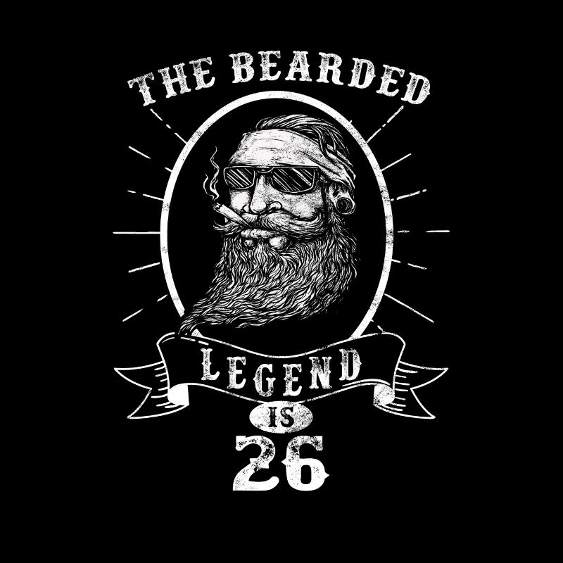 La légende barbue a 26 ans