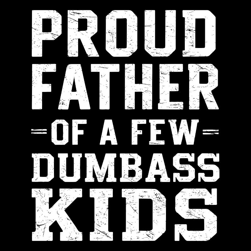 Stolzer Vater Einiger Chaotischer Kinder