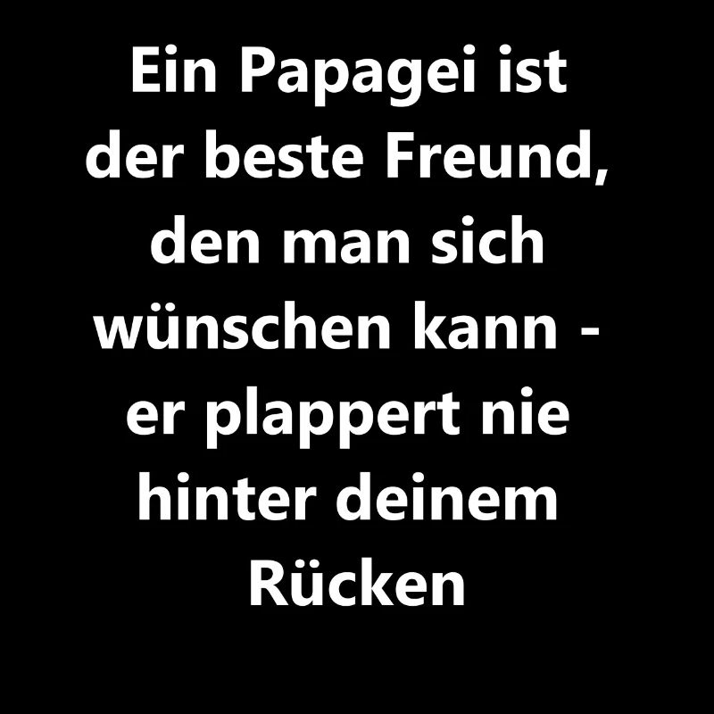 Bester Papagei-Freund Geschenk