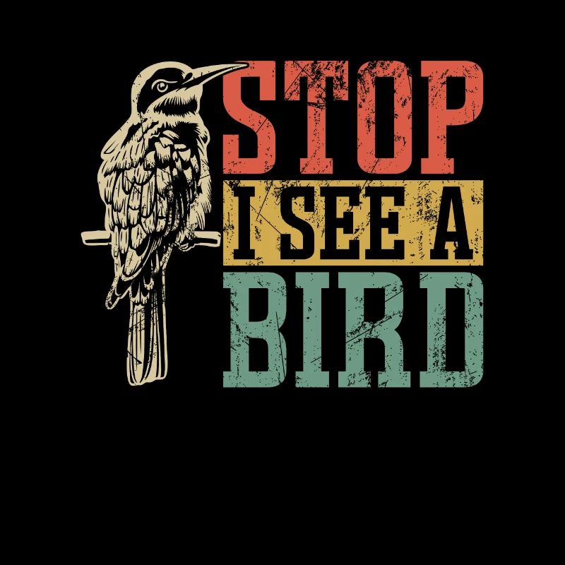 Birdwatching Stop I See A Bird Feeder Birdwatcher