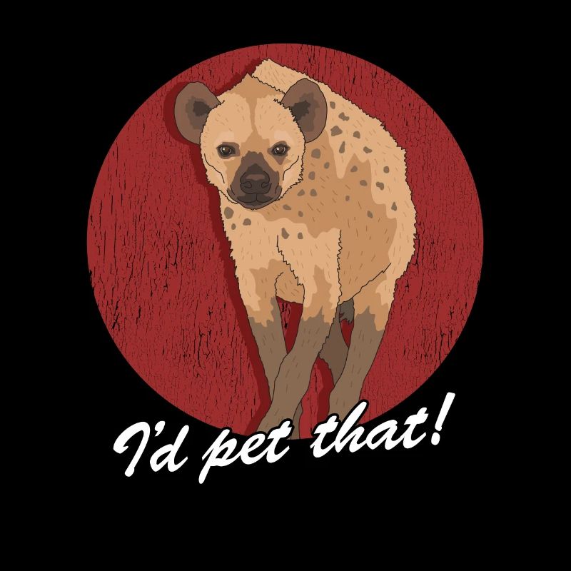 Hyäne Tüpfelhyäne Hyänen Geschenk