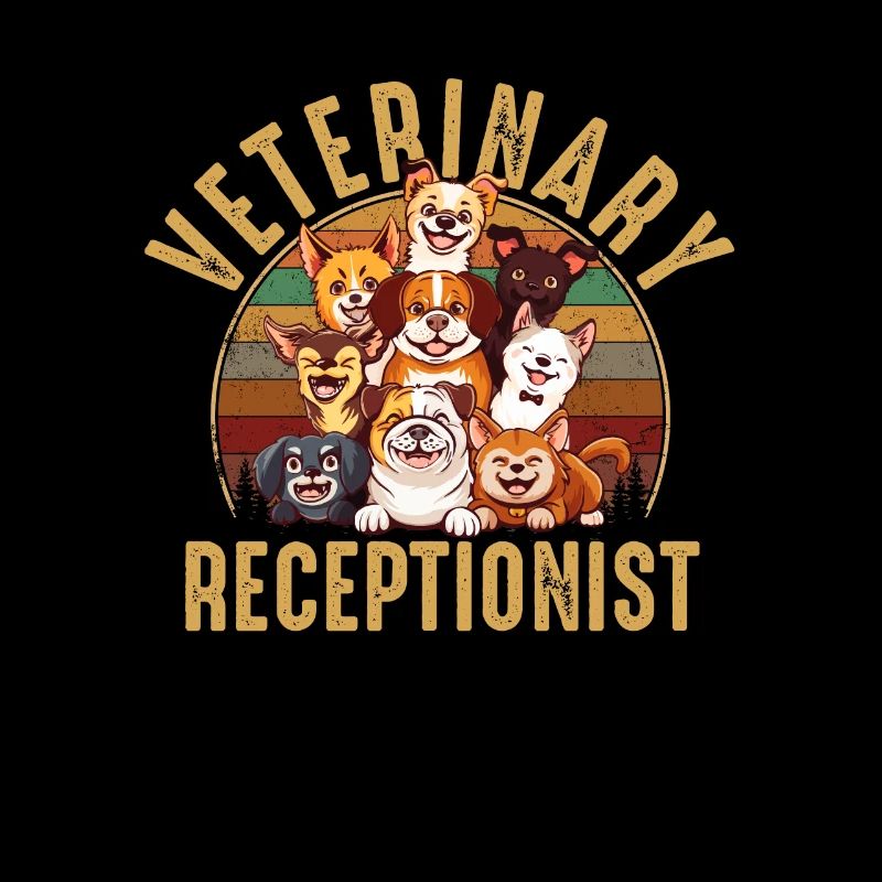 veterinary receptionist, veterinary