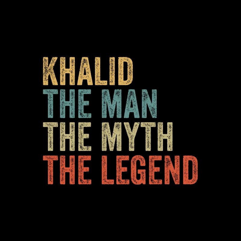 Khalid the man the myth