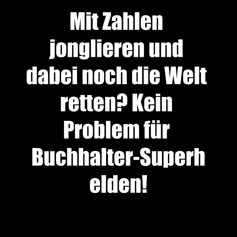 Buchhalter Superheld Geschenk