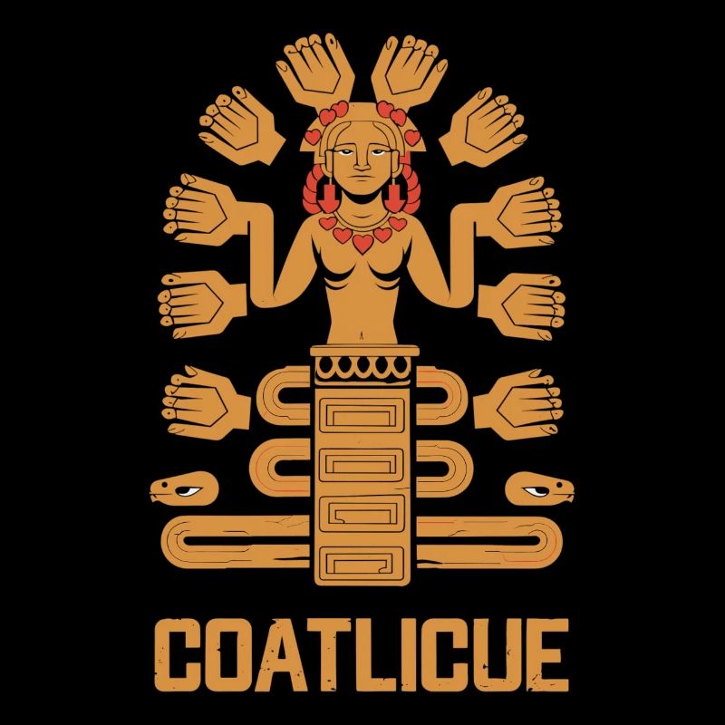 Aztec Goddess Ancient Mythology Coatlicue