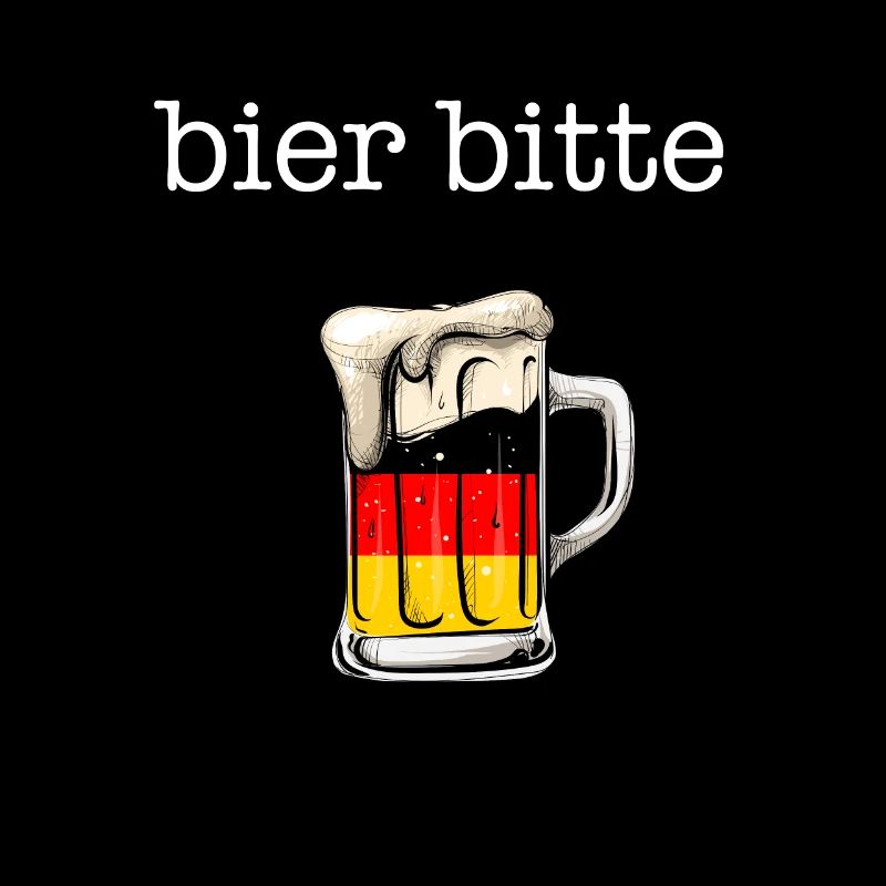 bier bitte, beer please deutsch, germany