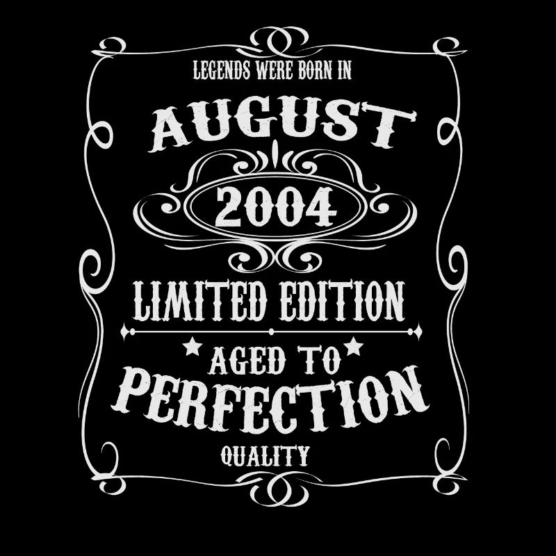 Legends were born in August 2004