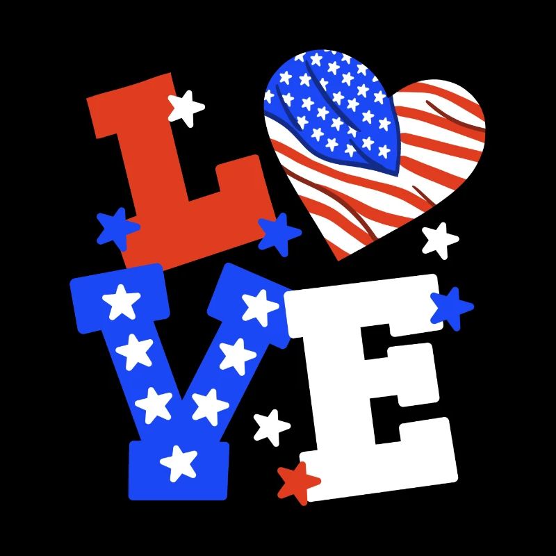 4. Juli USA Flagge