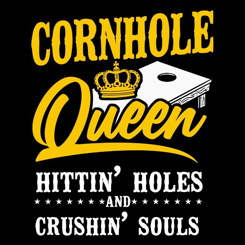 Joueur de sac de haricots de l’équipe Cornhole
