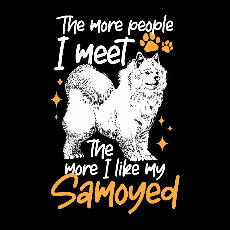 Samoyède plus comme Samoyède Spitz Samoyède