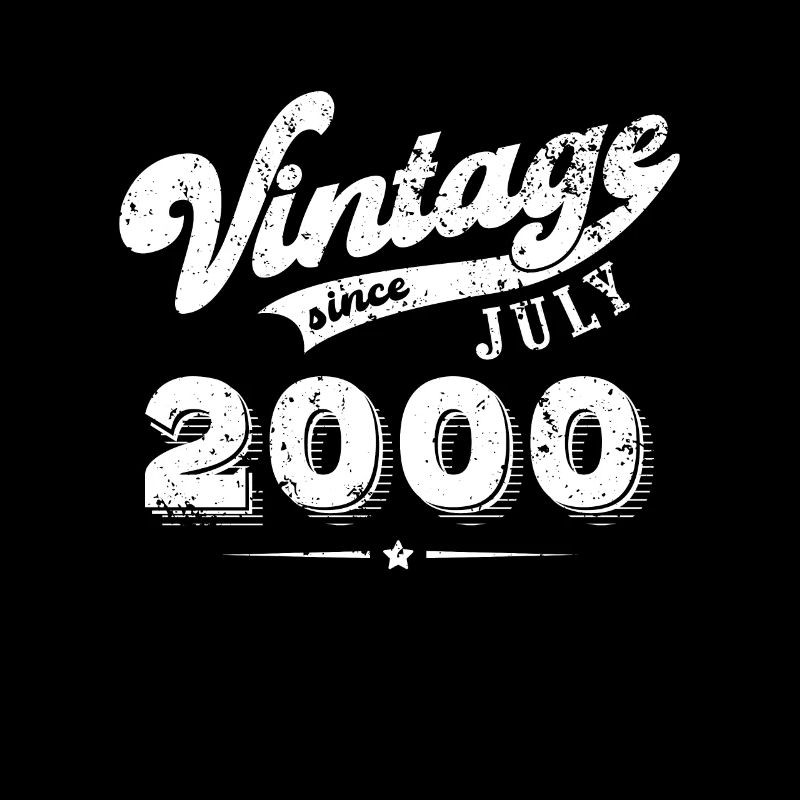 Vintage since July 2000 Geburtstag Geschenk