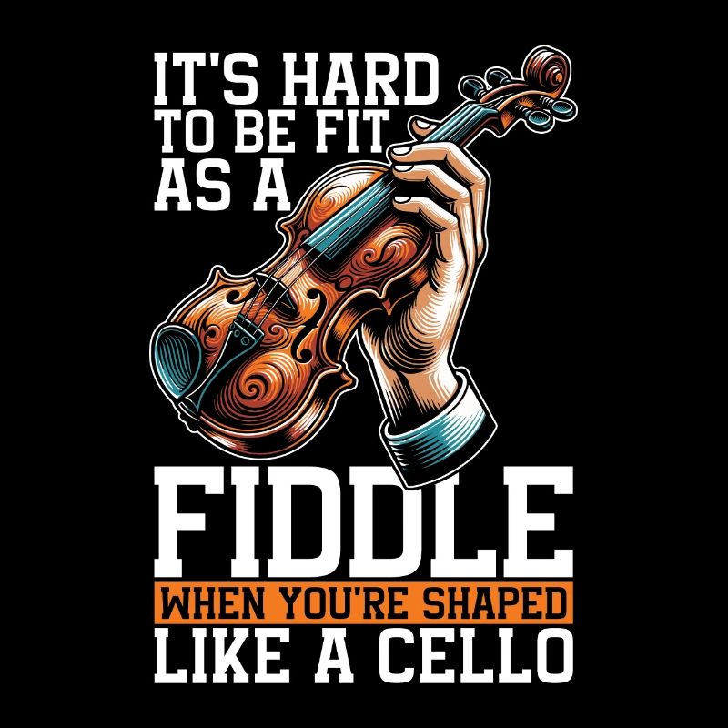 Fiddle It's Hard To Be Fit As A String Instrument