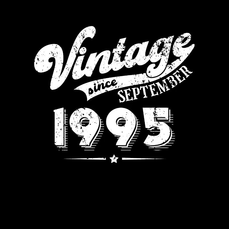 Vintage since September 1995 Birthday Gift
