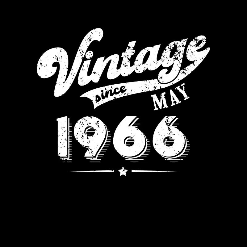 Vintage since May 1966 Geburtstag Geschenk