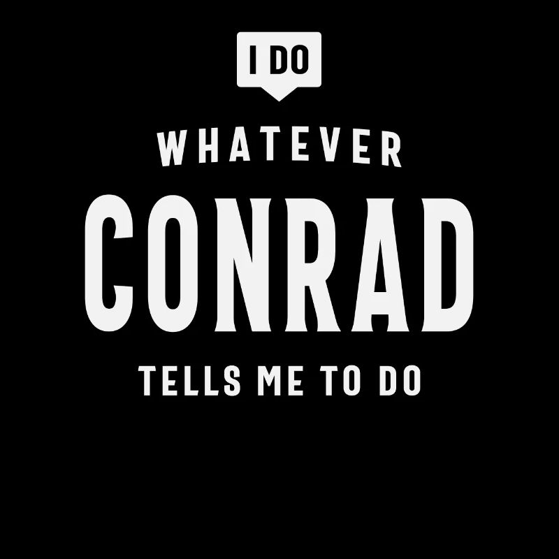 Personalized Name Conrad