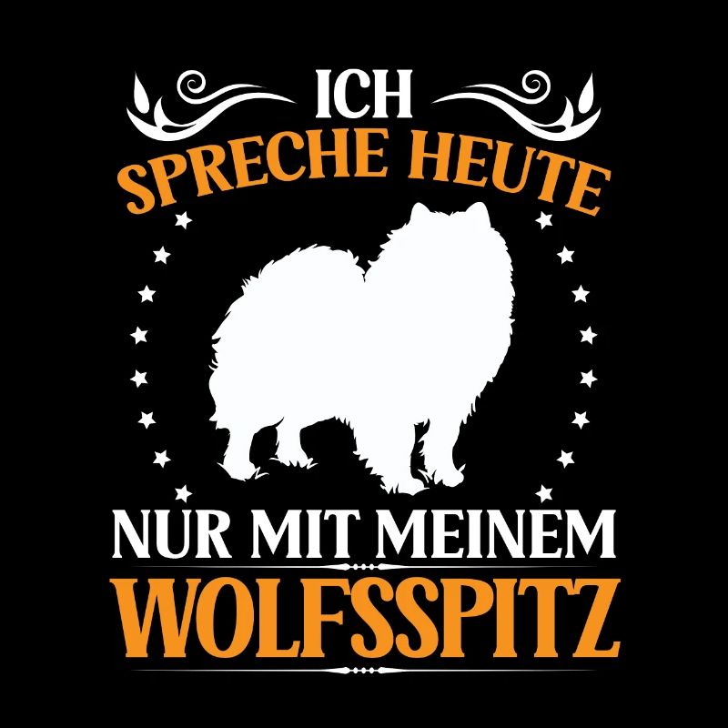 Wolfspitz Ne parlez qu’à Keeshond
