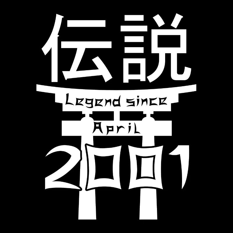 Legend since April 2001 Geburtstag Geschenk