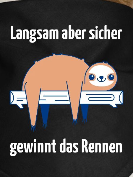 Relaxed sloth mood