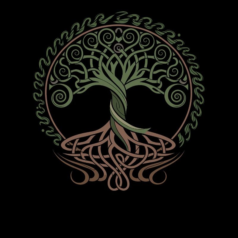 Neo Celtic Lebensbaum Symbolik